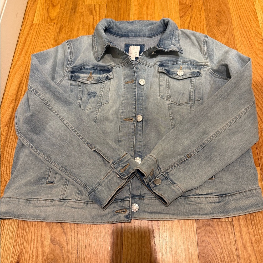 LC Lauren Conrad Blue Denim Jacket